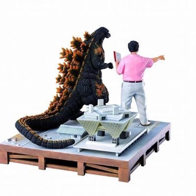 北川宏一 VS 红莲哥斯拉 特摄立体模型