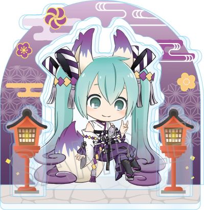 初音未来系列 百鬼夜行 场景亚克力立牌