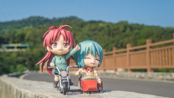 粘土人 #422 美树沙耶香 制服.＆佐倉杏子 私服