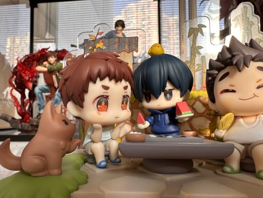 盗墓笔记 张起灵+吴邪+王胖子 雨村拾趣