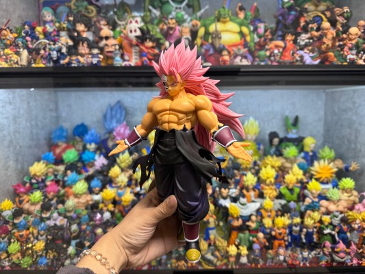 一番赏 超级龙珠英雄-第五任务 MASTERLISE A奖 红色假面赛亚人（超级赛亚人桃红火力全开）