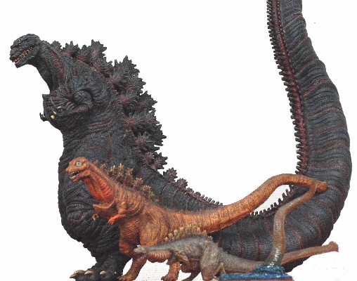 东宝怪兽系列 第31弹 新·哥斯拉 4体套装