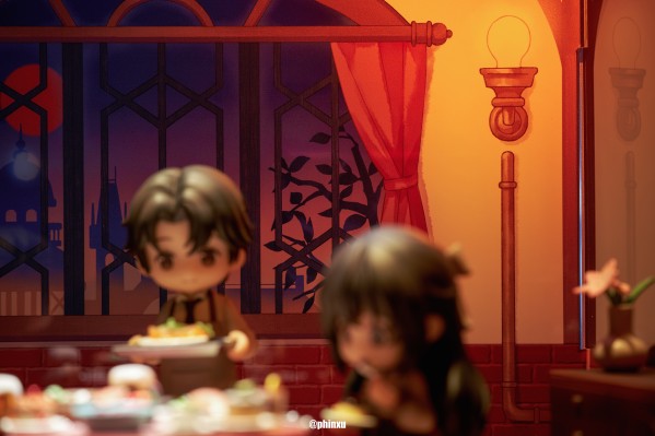 诡秘之主 莫雷蒂家的晚餐 Q版场景手办