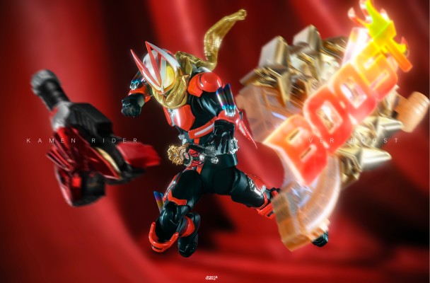 S.H.Figuarts    假面骑士极狐 推进器马格南形态+火旺形态配件包