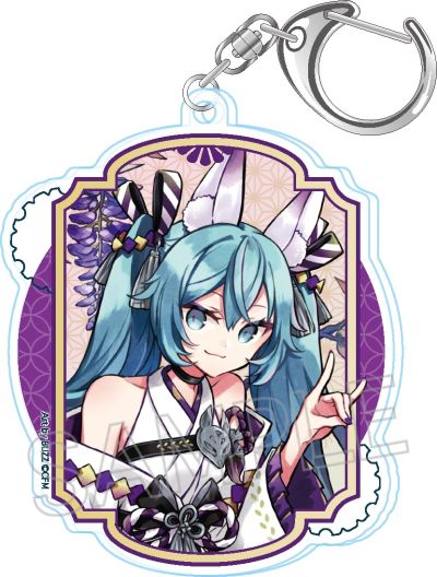 初音未来系列 百鬼夜行 亚克力挂件