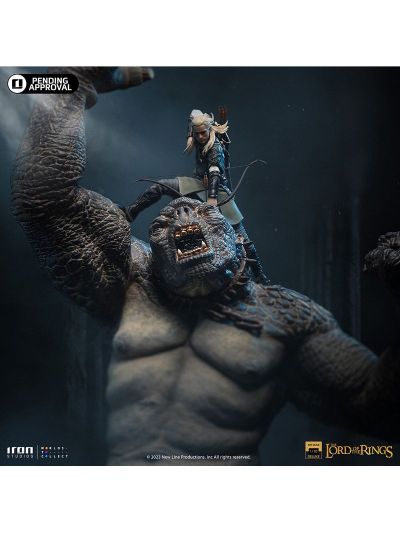 指环王 莱戈拉斯对战洞穴巨魔