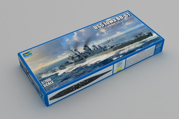 编号：06749 1/700 世界战舰系列 美国“依阿华”号战列舰BB-61