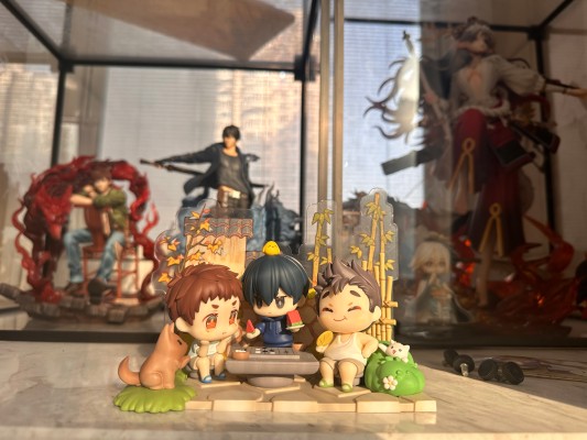 盗墓笔记 张起灵+吴邪+王胖子 雨村拾趣