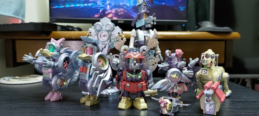 超合金 超魔法合体王者机器人 米奇与好朋友们   奇妙的迪士尼100周年