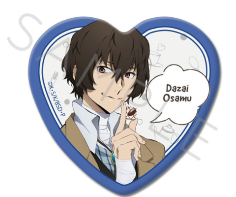 文豪野犬 第3弹 心型徽章 ZE