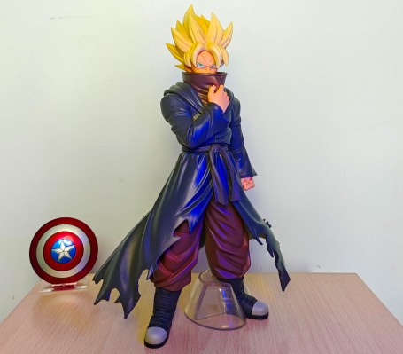 一番赏 超级龙珠英雄-第四任务 B奖 黑衣战士 （超级赛亚人）