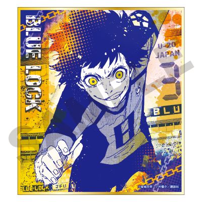 蓝色监狱 集换式迷你色纸 漫画