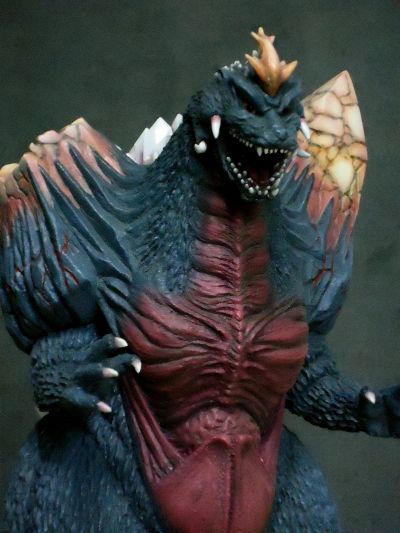 东宝怪兽系列 第17弹 哥斯拉大战太空哥斯拉 太空哥斯拉 战损版