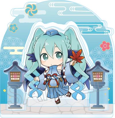 初音未来系列 百鬼夜行 场景亚克力立牌