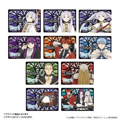 葬送的芙莉莲 亚克力卡片　彩窗风设计