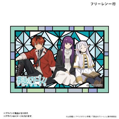 葬送的芙莉莲 迷你可立徽章 彩窗风设计