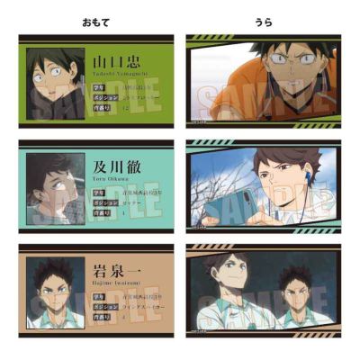 排球少年 回忆卡片收藏