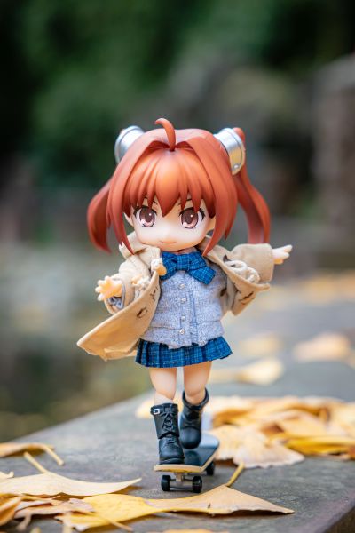 粘土娃 服装套组 制服外套:女孩（藏青色/粉红色）