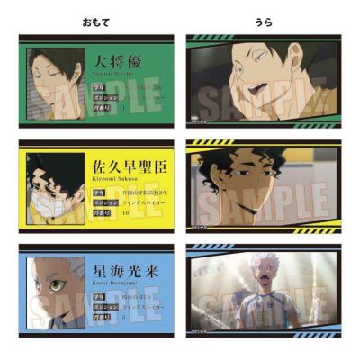 排球少年 回忆卡片收藏