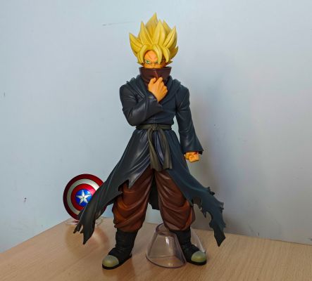 一番赏 超级龙珠英雄-第四任务 B奖 黑衣战士 （超级赛亚人）