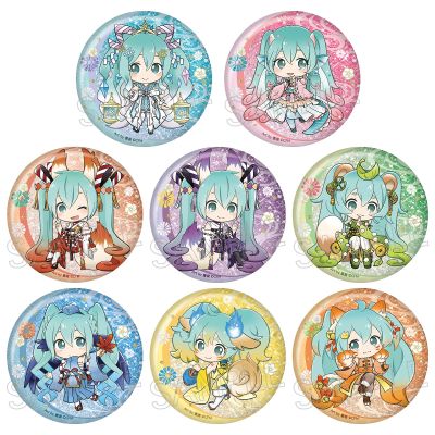 初音未来系列 百鬼夜行 闪光锡徽章