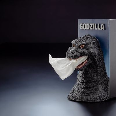 平成哥斯拉 纸巾盒