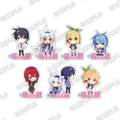 不正经的魔术讲师与禁忌教典 完结纪念 集换式迷你Q角色亚克力立牌