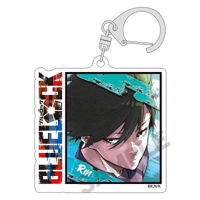 蓝色监狱 集换式方形亚克力钥匙扣