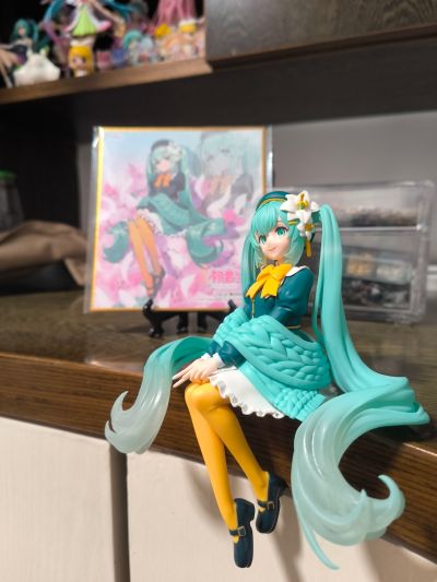 压泡面 初音未来 花仙子 百合花