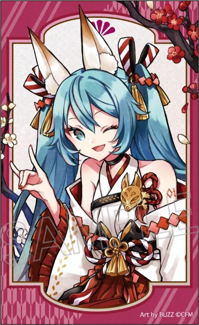 初音未来系列 百鬼夜行 贴纸
