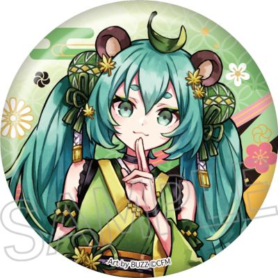 初音未来系列 百鬼夜行 BIG徽章