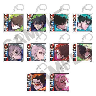 蓝色监狱 集换式方形亚克力钥匙扣