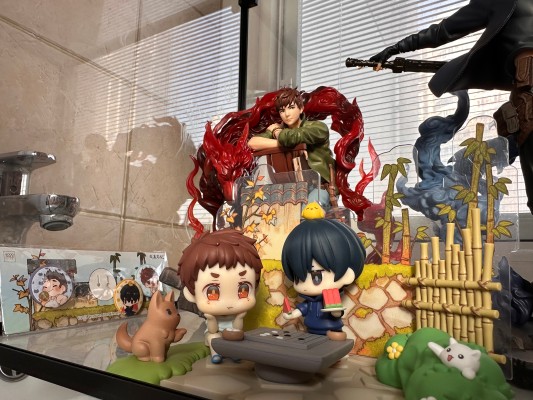 盗墓笔记 张起灵+吴邪+王胖子 雨村拾趣