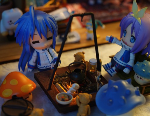 粘土人 #28c 幸运星 柊镜 Chara-ani Ver.