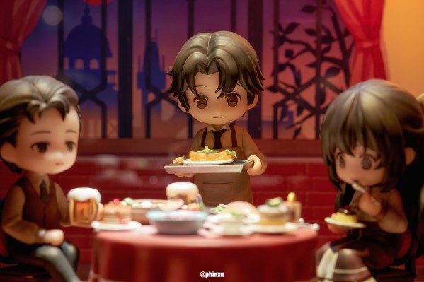 诡秘之主 莫雷蒂家的晚餐 Q版场景手办