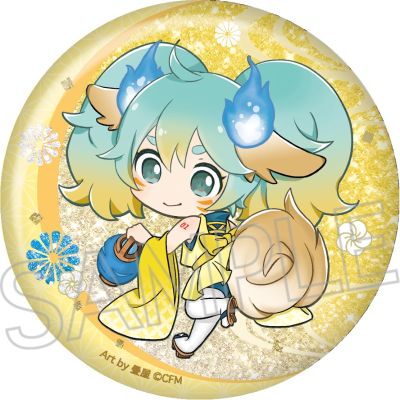 初音未来系列 百鬼夜行 闪光锡徽章
