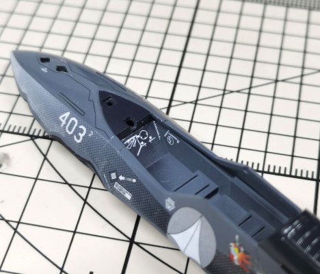 超时空要塞 VF-19A“SVF-440 Dullahans”附带高速装备 + 高机动导弹