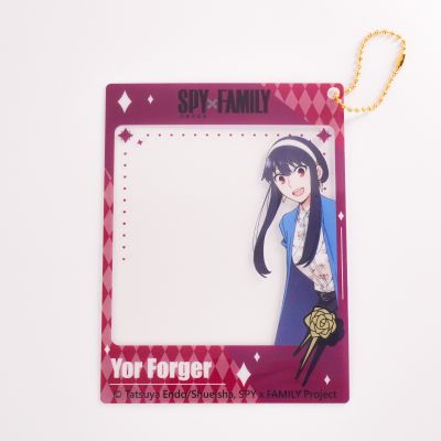 间谍过家家 角色合影透卡挂件
