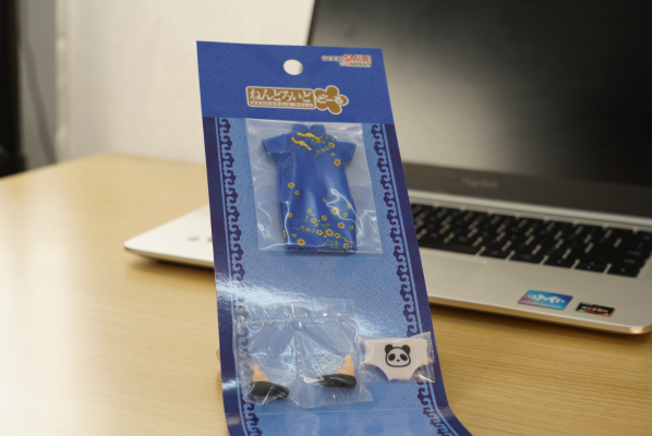 粘土娃 服装套装 旗袍（红色/蓝色）