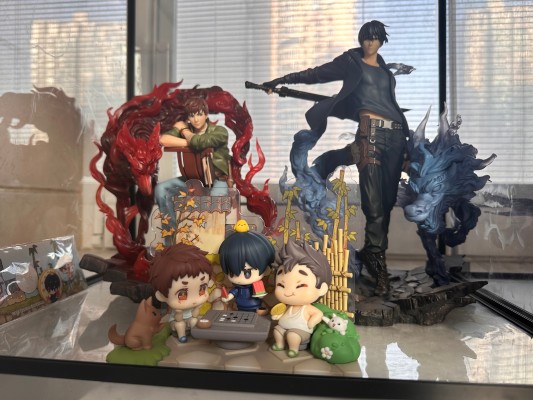 盗墓笔记 张起灵+吴邪+王胖子 雨村拾趣