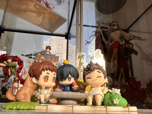 盗墓笔记 张起灵+吴邪+王胖子 雨村拾趣