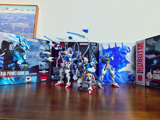 ROBOT魂＜机动战士系列＞   XVX-016  风灵高达 帕梅特刻痕-六 剧中版