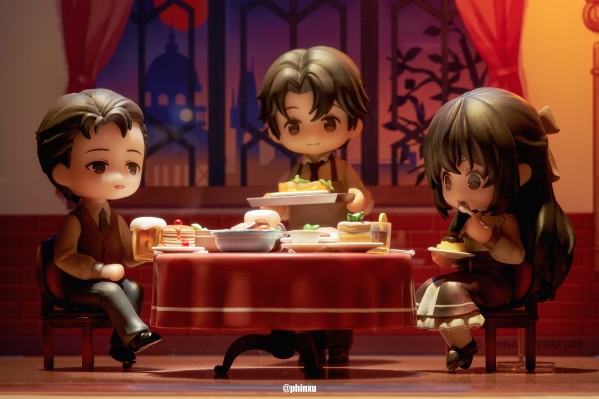 诡秘之主 莫雷蒂家的晚餐 Q版场景手办