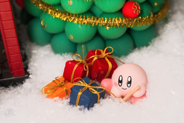 星之卡比 30周年纪念 小又圆公仔挂件１