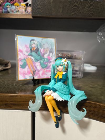 压泡面 初音未来 花仙子 百合花