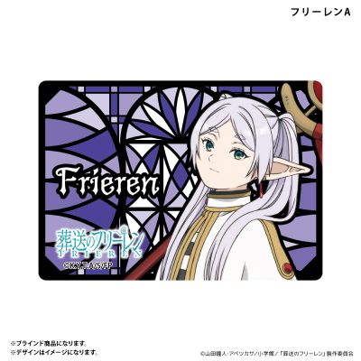 葬送的芙莉莲 亚克力卡片　彩窗风设计