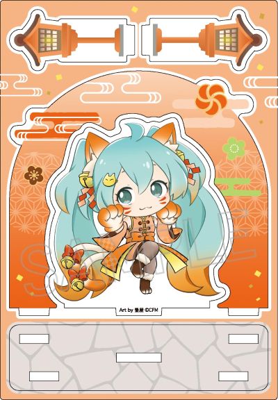 初音未来系列 百鬼夜行 场景亚克力立牌