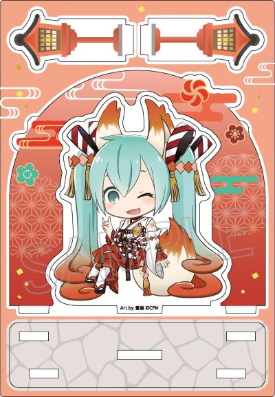 初音未来系列 百鬼夜行 场景亚克力立牌