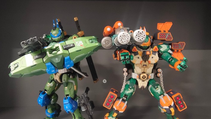 MechaHeat系列 合金机甲 机甲忍者龟 米开朗基罗