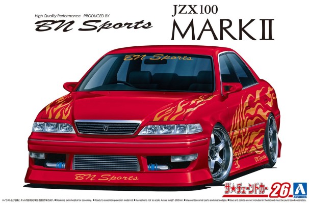 改装车系列 No.26 丰田 BNSports JZX100Mark II Tourer V 1998款